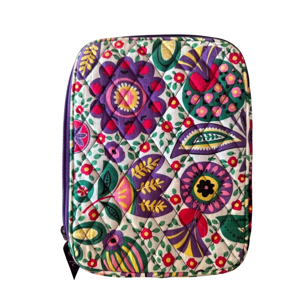 Vera Bradley Viva‎ La Vera Quilted Floral Zip Tablet Cover 10.5